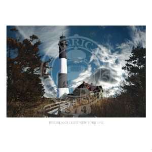 Fire Island Light New York 1857