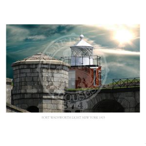 Fort Wadsworth Light New York 1903