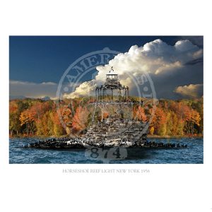 Horseshoe Reef Light New York 1956