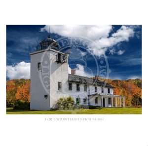 Horton Point Light New York 1857