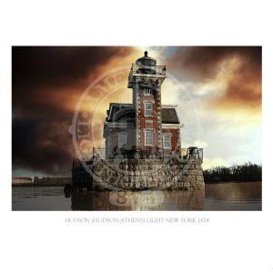 Hudson Hudson Athens Light New York 1874