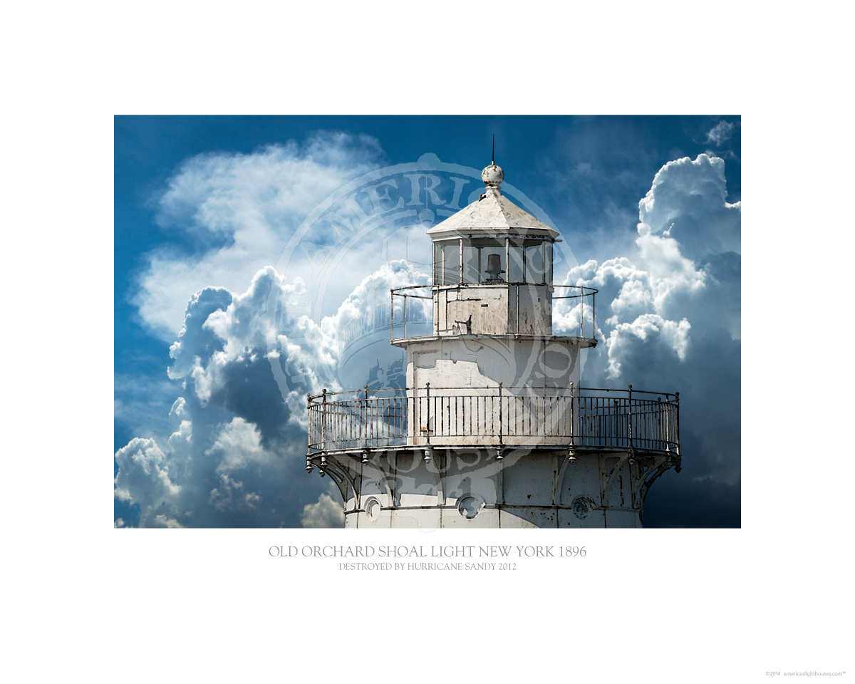Old Orchard Shoal Light New York 1896