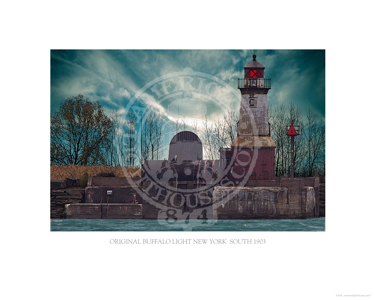 Original Buffalo Light New York South 1903