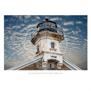 Plum Island Light New York 1869