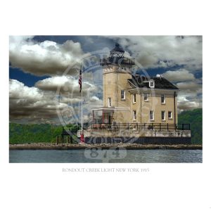 Rondout Creek Light New York 1915