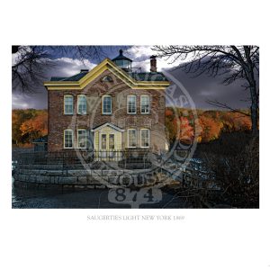 Saugerties Light New York 1869