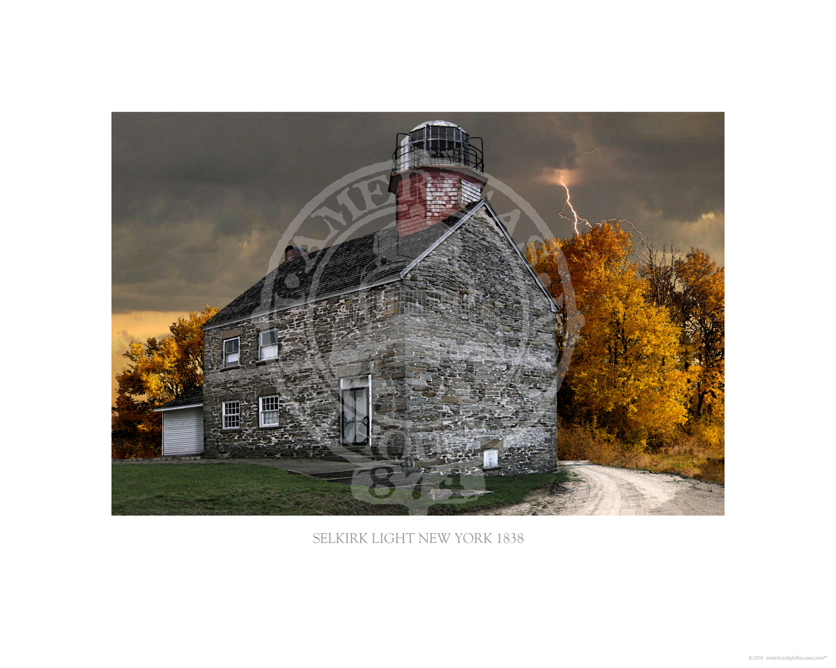Selkirk Light New York 1838