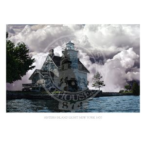 Sisters Island Light New York 1870