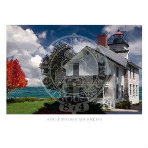 Sodus Point Light New York 1871