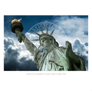 Statue of Liberty Light New York 1886