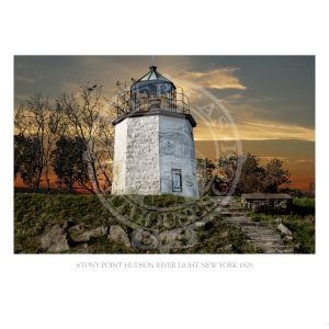 Stony Point Hudson River Light New York 1826