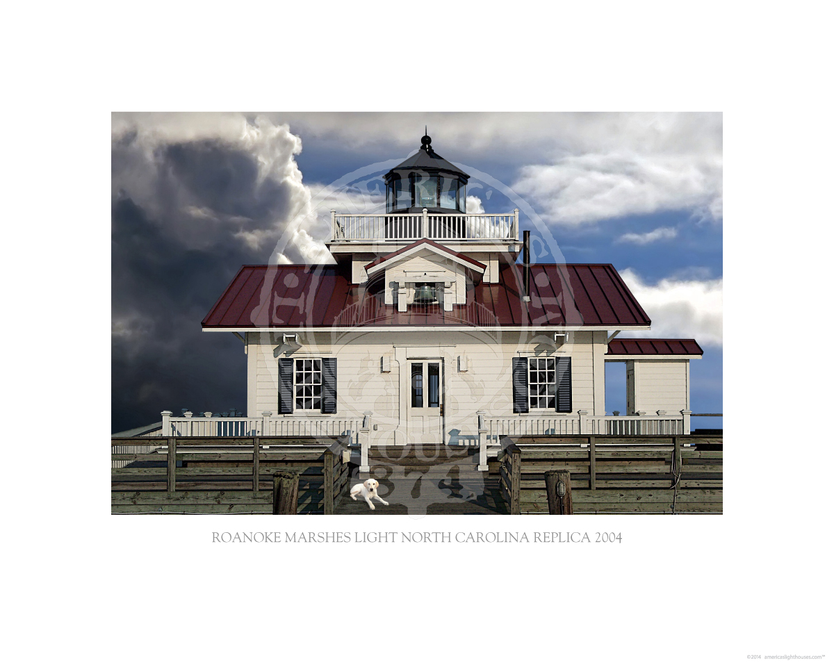 Roanoke Marshes Light Replica North Carolina 2004