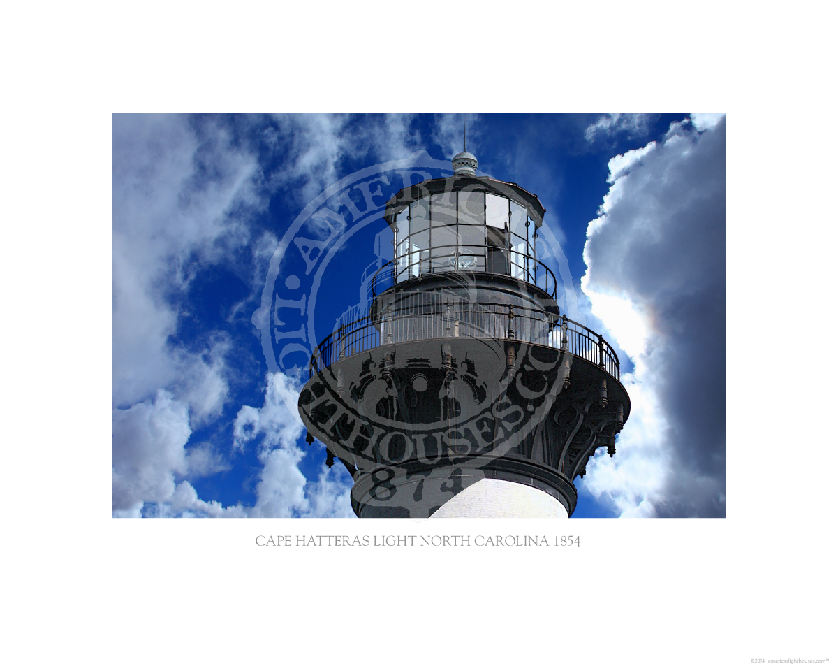 Cape Hatteras Light North Carolina 1854