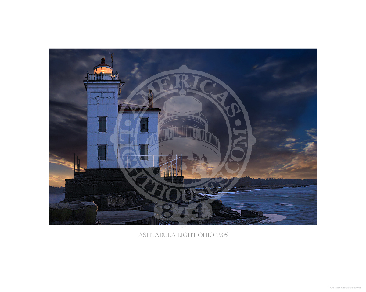 Ashtabula Light Ohio 1906