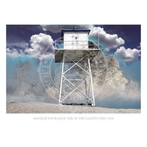 Manhattan Range One of Two Lights Ohio 1916