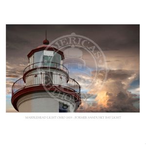 Marblehead Light Former Sandusky Bay Light Ohio 1819
