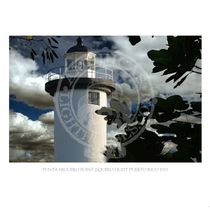 Punta Higuero Point Jiquero Light Puerto Rico 1921
