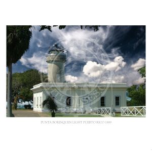Punta Borinquen Light Puerto Rico 1889