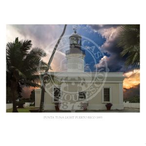 Punta Tuna Light Puerto Rico 1893