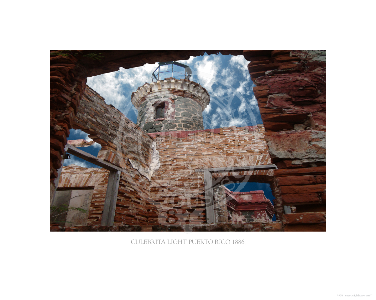 Culebrita Light Puerto Rico 1886