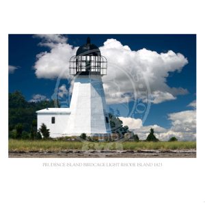 Prudence Island Light Rhode Island 1823 B