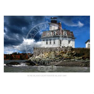 Rose Island Light Rhode island 1869