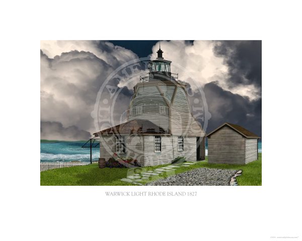 Warwick Light Rhode Island 1827