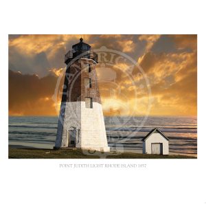 Point Judith Light Rhode Island 1857