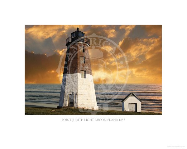 Point Judith Light Rhode Island 1857
