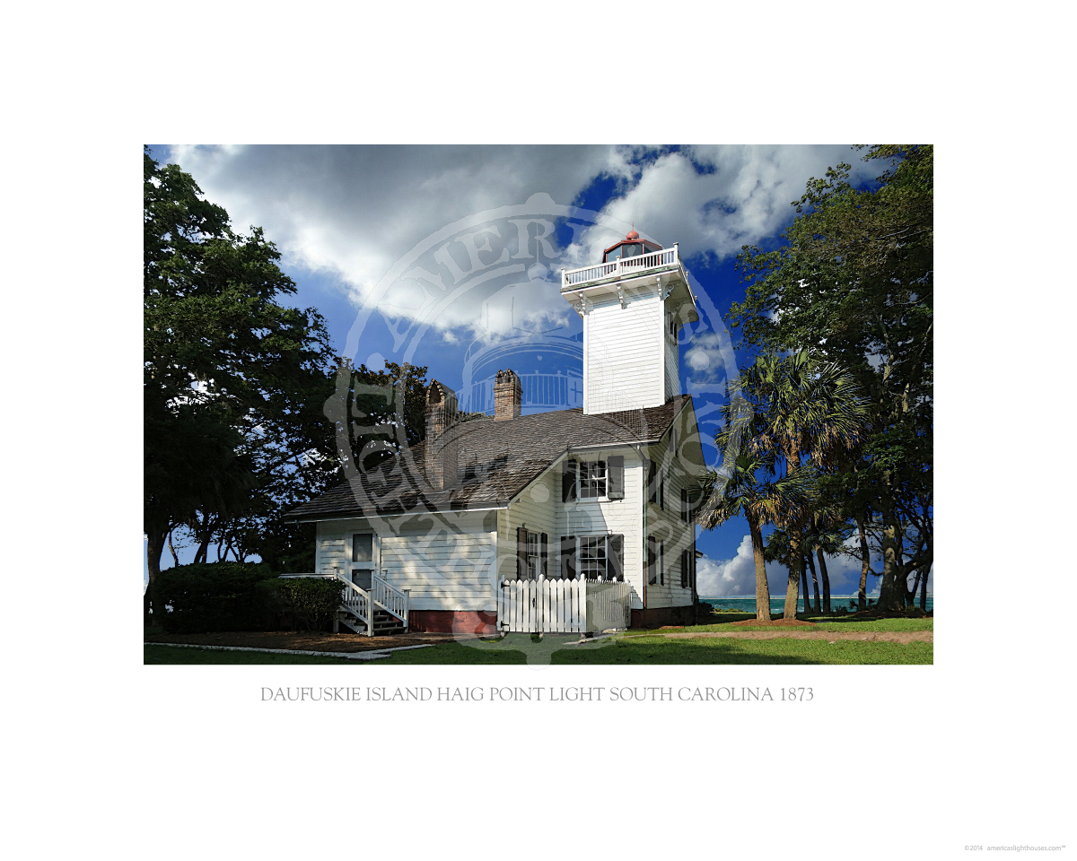 Daufuskie Island Haig Point Light South Carolina 1873