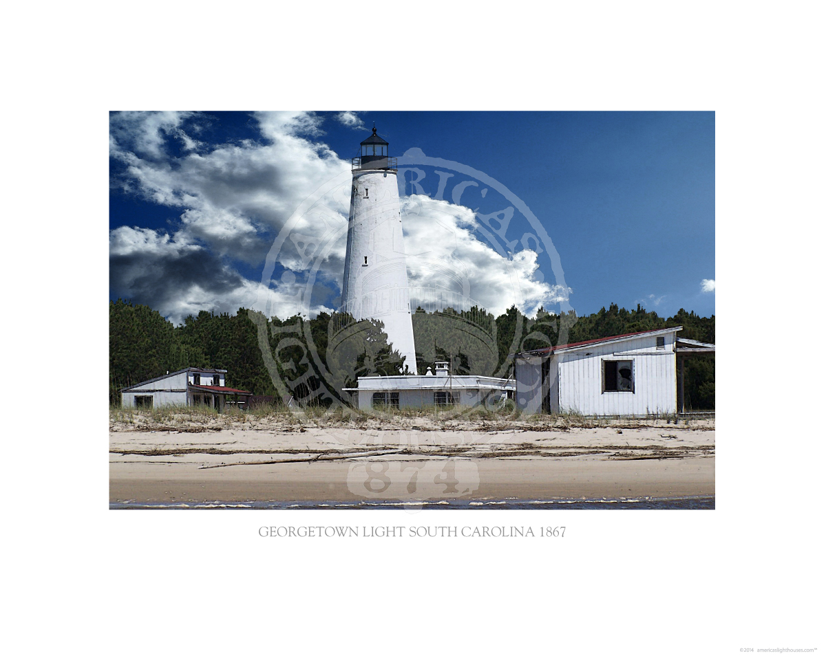 Georgetown Light South Carolina 1867