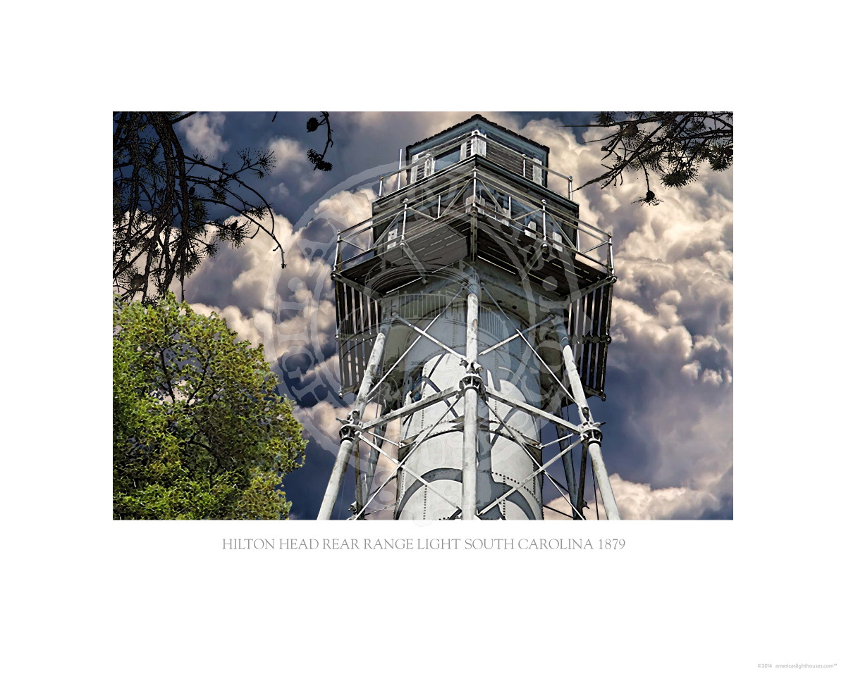Hilton Head Rear Range Light South Carolina 1879