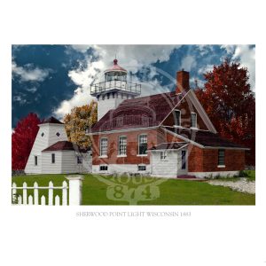 Sherwood Point Light Wisconsin 1883