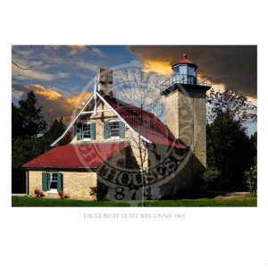 Eagle Bluff Light Wisconsin 1868