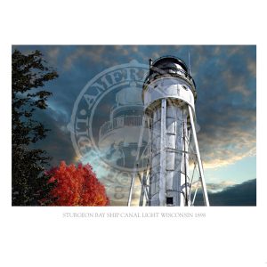 Sturgeon Bay Ship Canal Light Wisconsin 1898