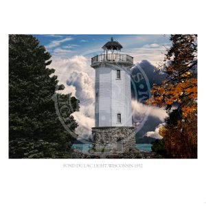 Fond Du Lac Light Wisconsin 1932