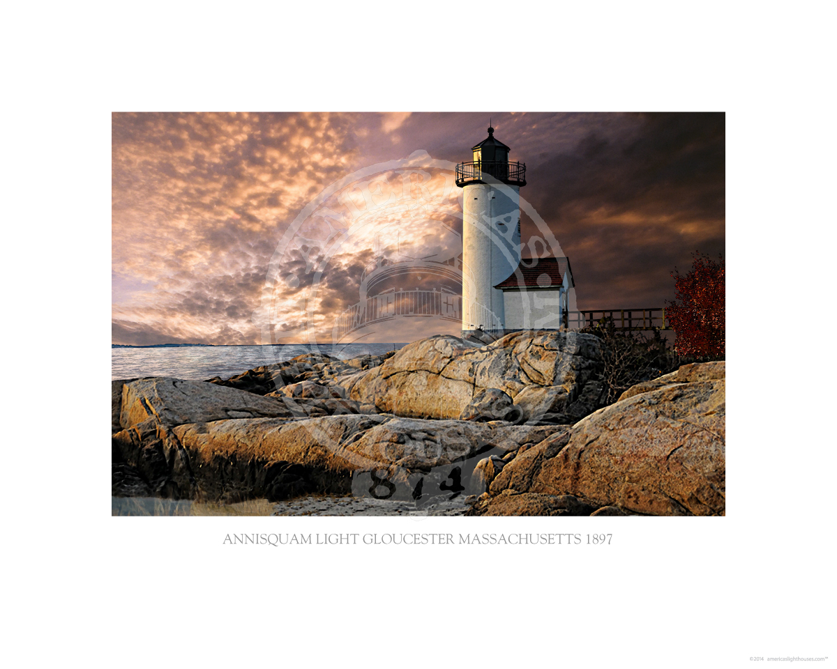Annisquam Light Gloucester Massachusetts 1897
