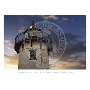 Eastern Point Light Gloucester Massachusetts 1890