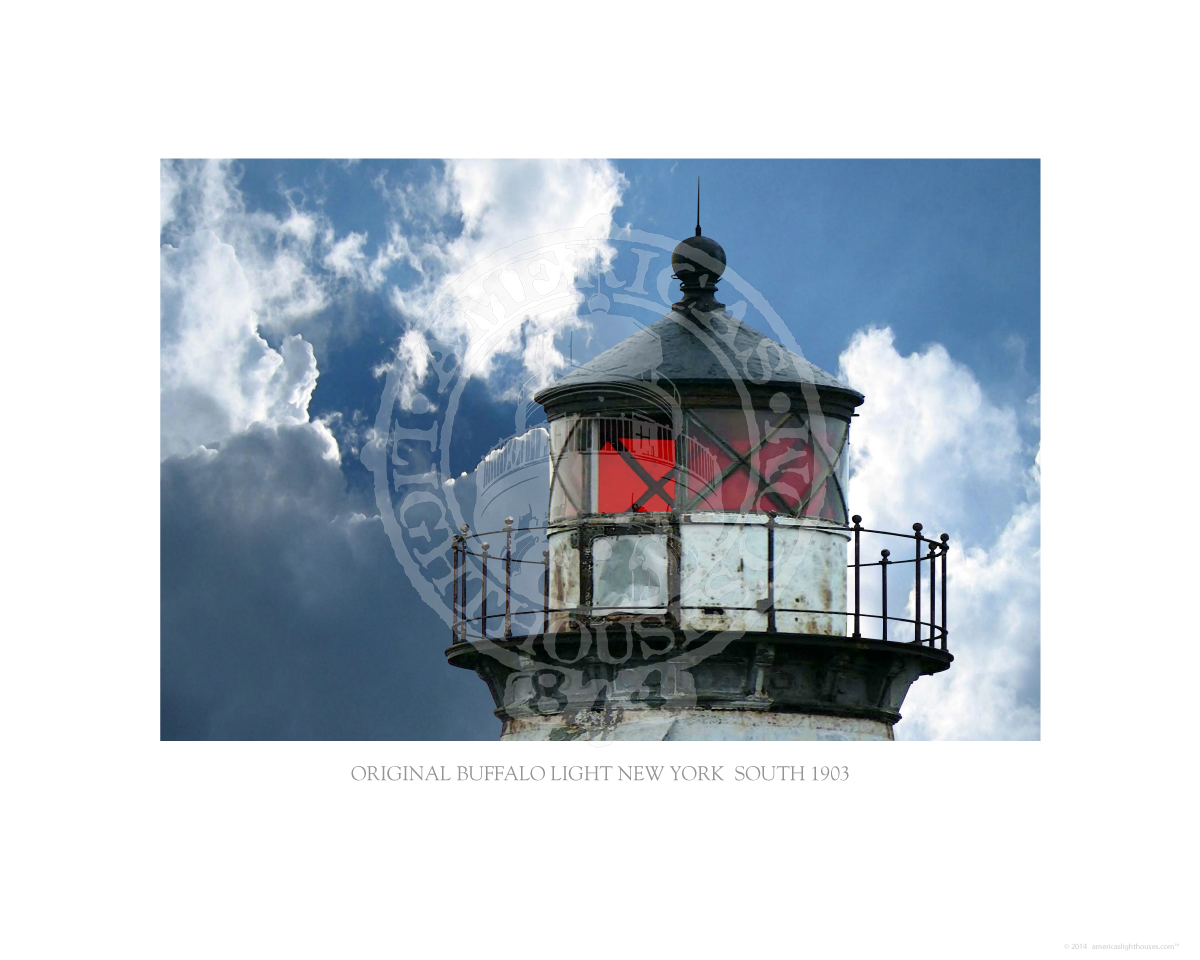 Buffalo South Entrance South Side Light New York 1903 B