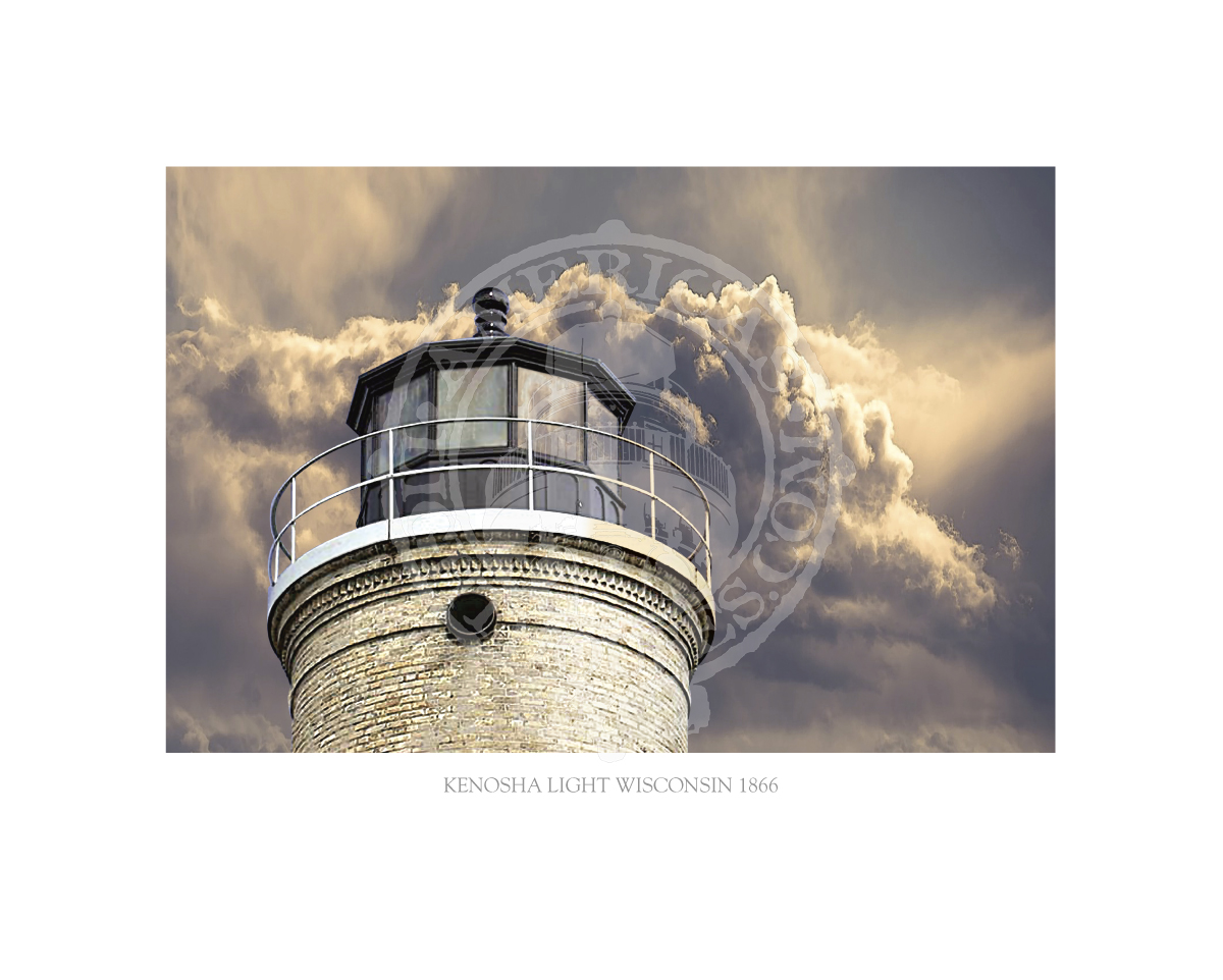 Kenosha Light Wisconsin 1866