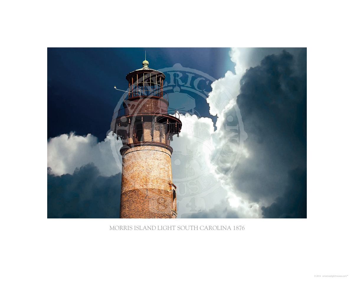 Morris Island Light South Carolina 1876