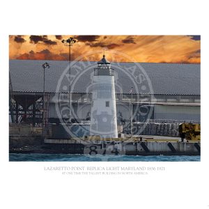 Lazaretto Point Replica Light Maryland 1836 1921