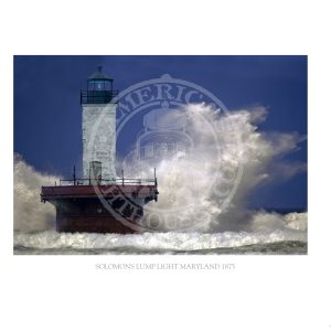 Solomons Lump Light Maryland 1875